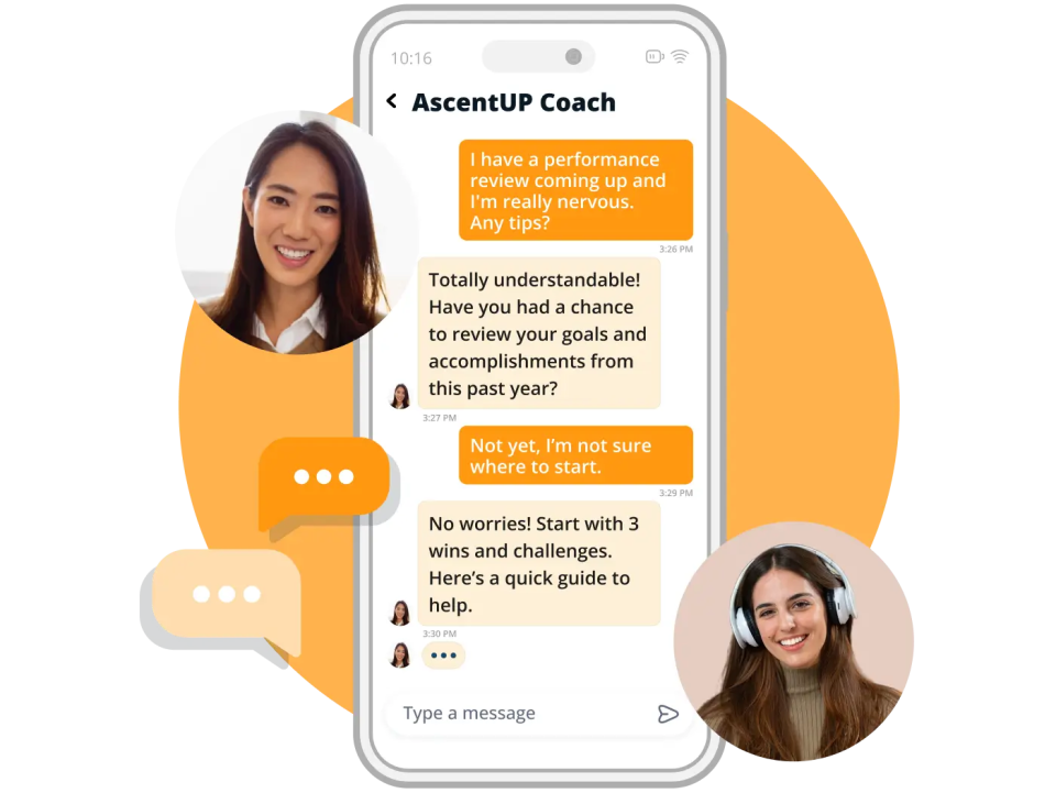 ascentup coach phone conversation